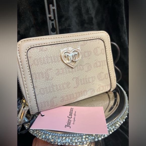 🩷🩷NWT-JUICY COUTURE CAFÈ FLAWLESS MEDIUM DOUBLE ZIP AROUND WALLET🩷🩷 - Picture 2 of 12